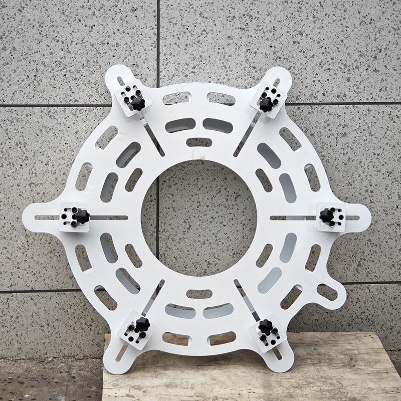 450-800mm Steel Flange Fixed Plate untuk Butt Welding Machine 
