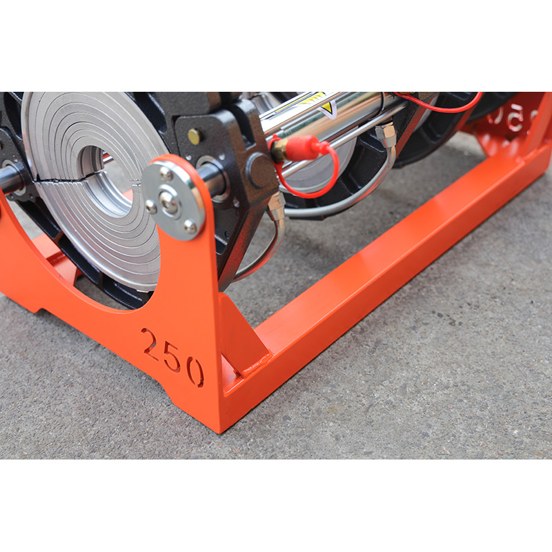 250mm situs penambangan mesin las butt fusion hidrolik